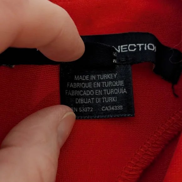 NWT French Connection Vibrant Red Dress - Picture 8 of 10